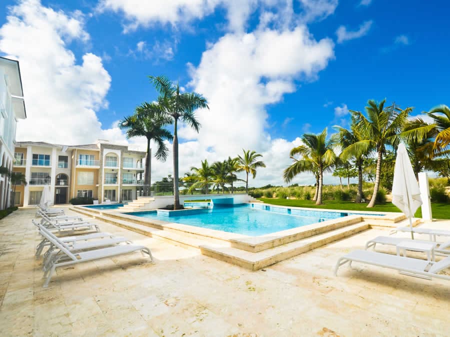 AB187, 2 bedroom apartment with large terrace for sale in Cana Pearl, Cana Bay, Punta Cana