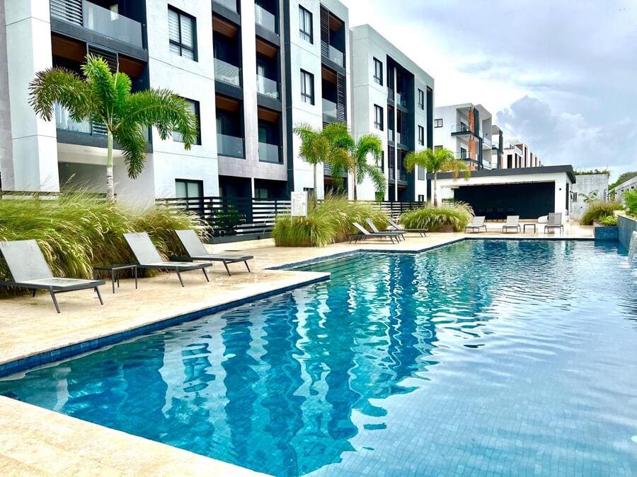 AB199, 2-bedroom apartment for rent in Green One, Punta Cana Village
