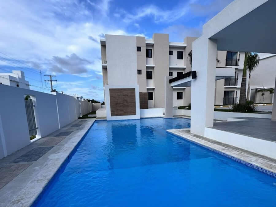 AB245, Unfurnished 1-bedroom apartment for rent in Pueblo Bavaro